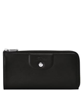 Longchamp le pliage cuir compact online wallet