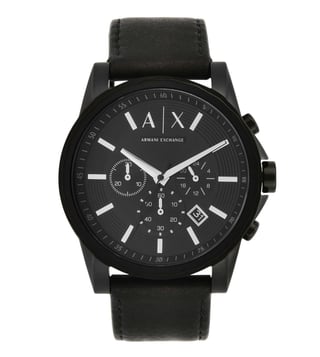 Buy Armani Exchange AX2098 Black Outerbanks Watch For Men for Men