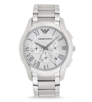 Buy Emporio Armani AR11081 Silver Valente Watch For Men for Men