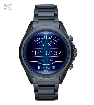 Buy Armani Exchange Drexler AXT2003 Blue Dial Smart Watch for Men for Men  Online @ Tata CLiQ Luxury
