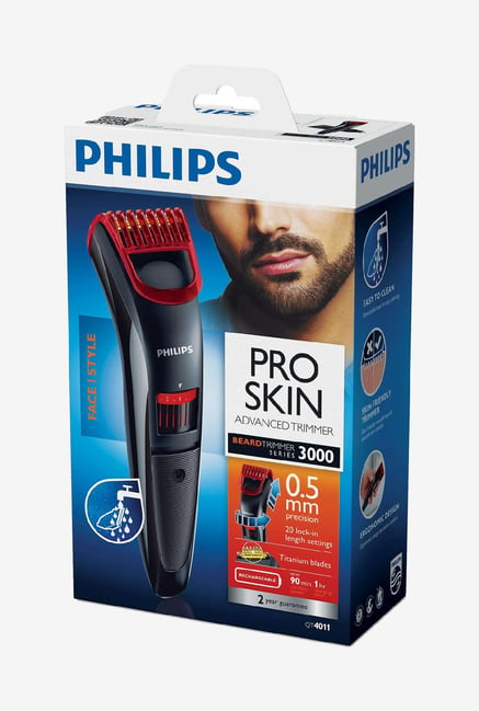 PHILIPS QT4011/15 Trimmer 90 min Runtime 21 Length Settings Price in India  - Buy PHILIPS QT4011/15 Trimmer 90 min Runtime 21 Length Settings online at