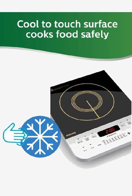 Philips Hd4928 00 Induction Cooktop Black At Tataunistore