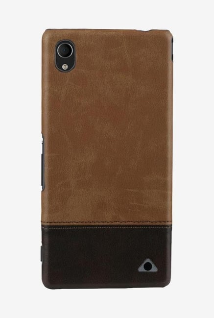 Stuffcool Back Case for Sony Xperia M4 (Brown)