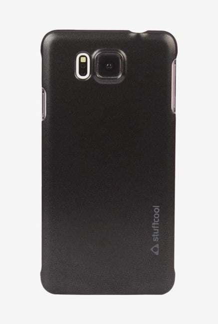 Stuffcool Back Case for Samsung Galaxy Alpha (Black)