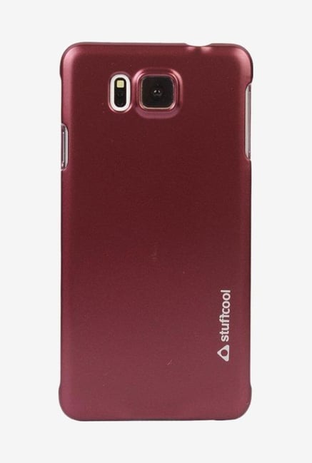 Stuffcool Back Case for Samsung Galaxy Alpha (Red)