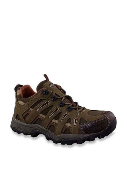 Buy Woodland Olive Green Casual Shoes 