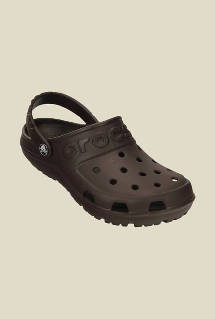 Crocs Unisex Baya Brown Clogs