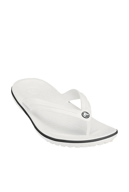 crocs white slippers