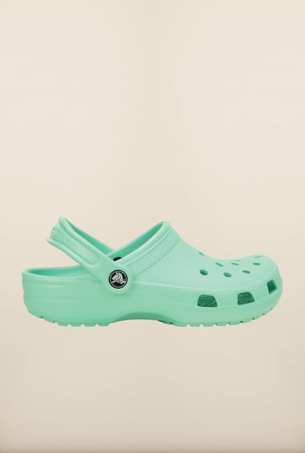 Crocs Unisex Classic Mint Green Clogs