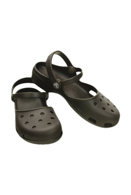 Crocs Women's Karin Espresso Clogs