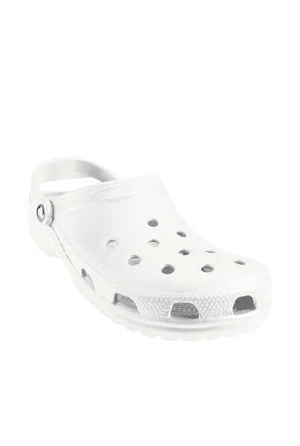 Crocs Unisex Classic White Clogs