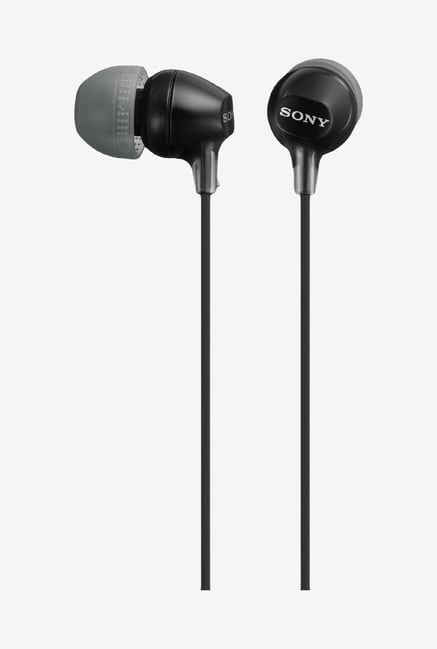 Sony Mdr Ex15Lp Wired In Ear Earphone Black