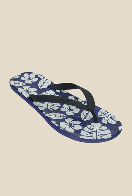 tropical print crocs