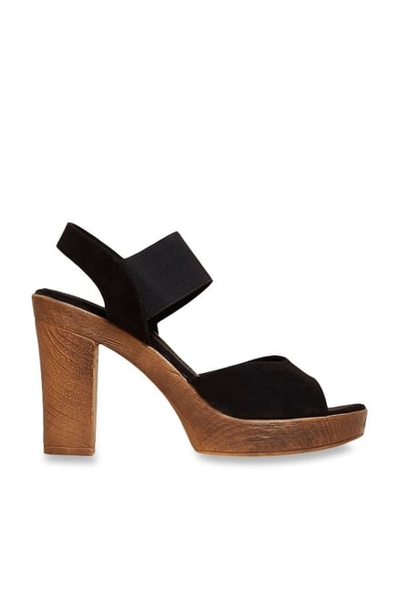 Buy Now , Women Peach Textured Block Heels – Inc5 Shoes