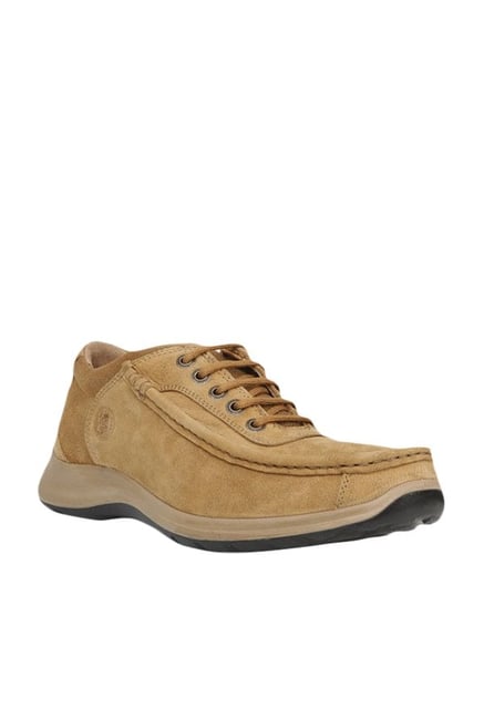 woodland men's camel casual shoes