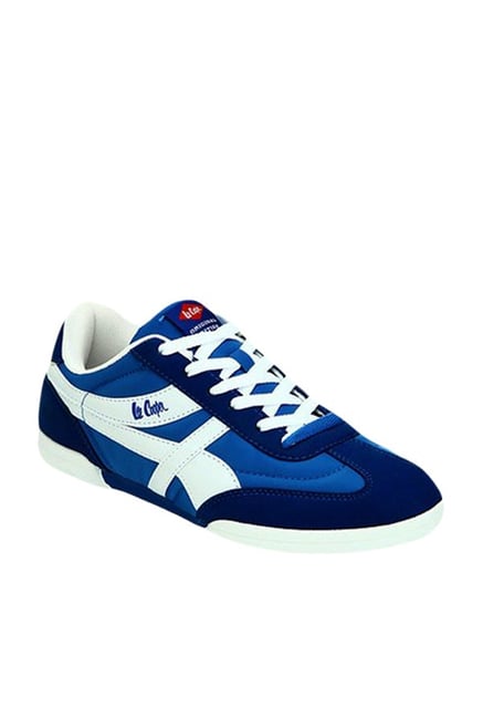Buy Lee Cooper Blue \u0026 White Sneakers 