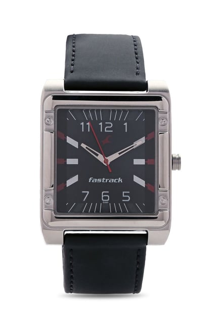 Casual Fastrack Men Sub-Second Black Dial with Date Square Case Quartz  Watch | eBay