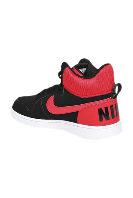 nike court borough red black