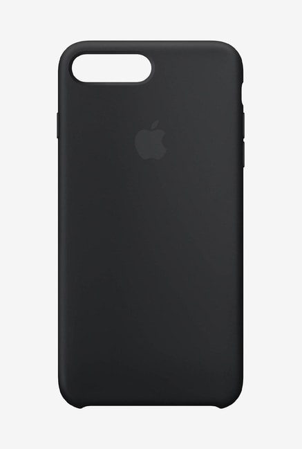 Buy Apple Silicone Case For Iphone 7 Plus Black Online At Best Price Tata Cliq
