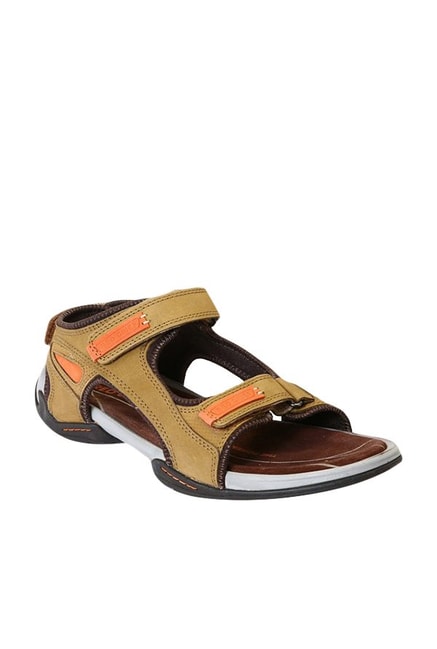Buy Red Chief Camel Floater Sandals for 
