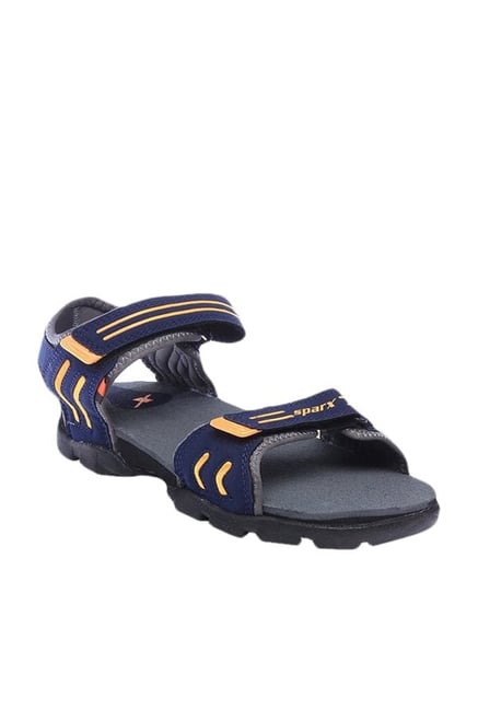 Sparx Navy & Grey Floater Sandals