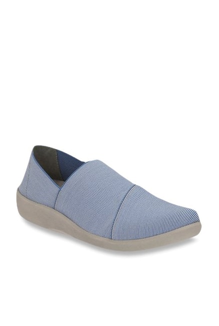Clarks Sillian Firn Blue Casual Shoes 