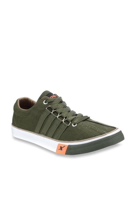 sparx olive green shoes