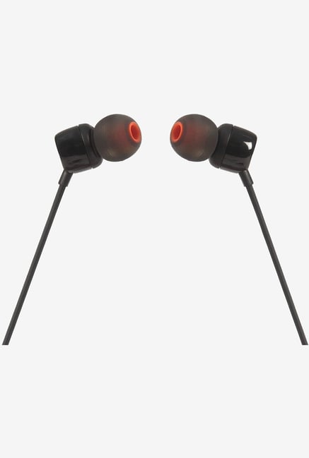 Buy JBL T110 Wired In Ear Headphone with Built-in Mic (Black