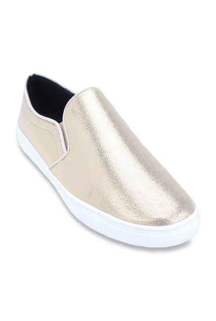 Tao Paris Hayden Golden Plimsolls