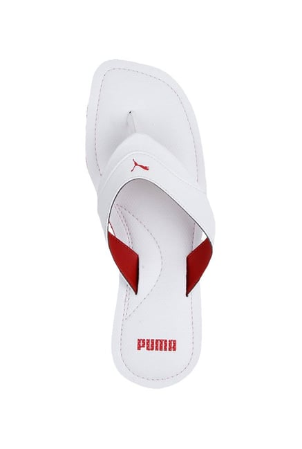 PUMA Men Weave DP Slippers - Buy white-high risk red Color PUMA Men Weave  DP Slippers Online at Best Price - Shop Online for Footwears in India |  Flipkart.com