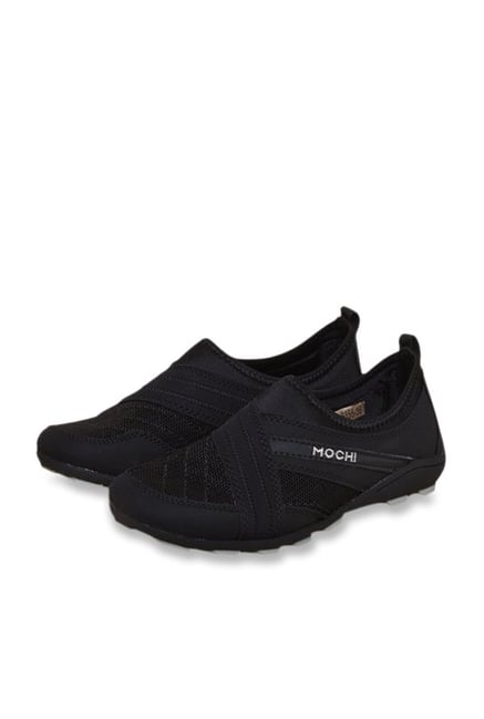 Buy Mochi Black Casual Sneakers for Women at Best Price Tata CLiQ