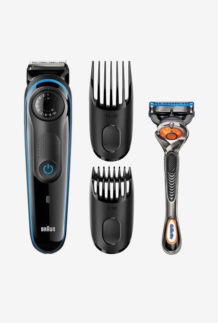 Braun BT3040 Beard Trimmer (Black/Blue)