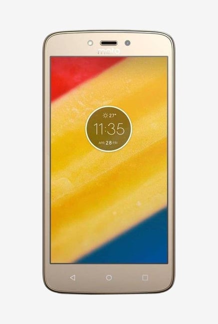 Moto C Plus (Fine Gold, 16 GB)