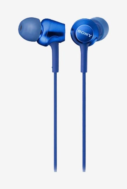 Sony Mdr-Ex255Ap Wired Earphones (Blue)