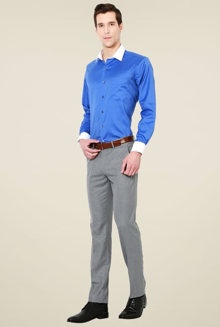 Van Heusen Blue Comfort Fit Shirt