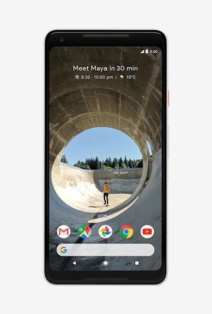 Google Pixel 2 XL 64GB (Black & White) 4GB RAM, Single SIM...