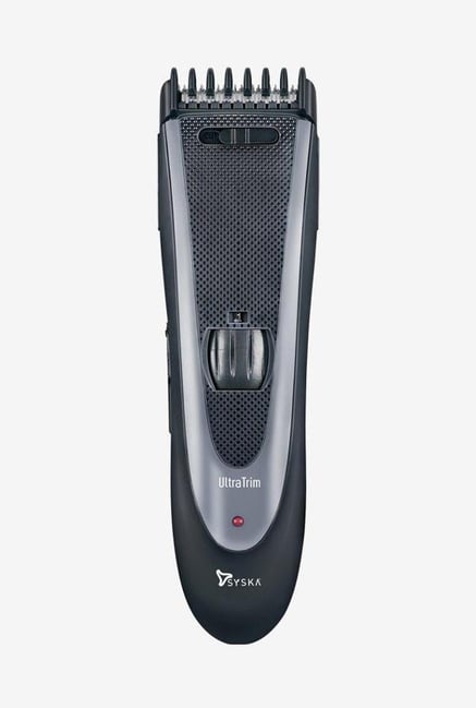 Syska HT1309 Hair and Beard Trimmer (Black/Grey)