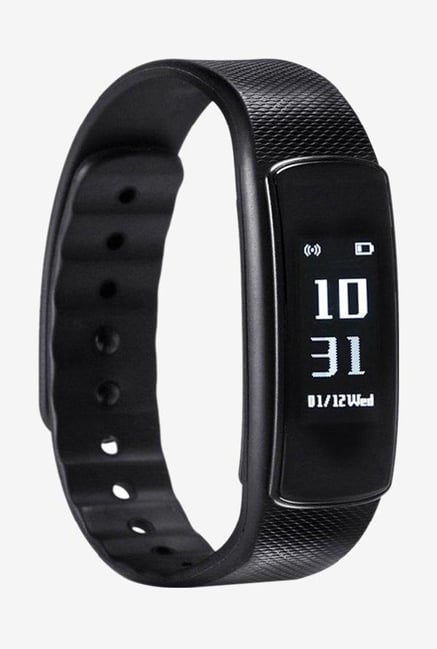 Enhance Limited Edition Ultimate i6 HR Premium Fitness Band (Black)