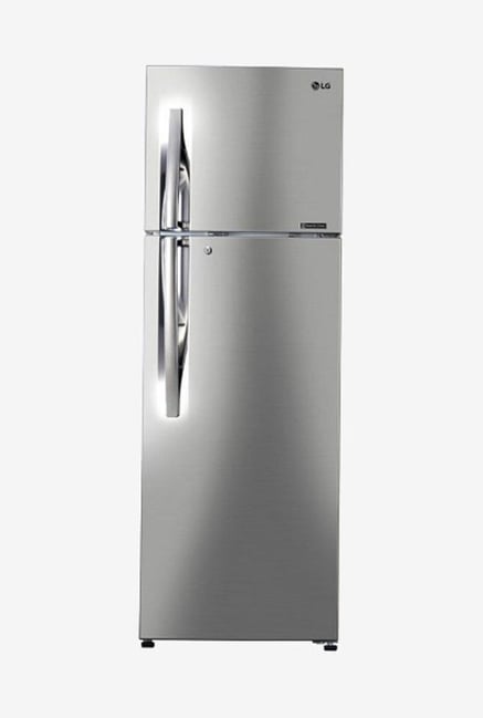 LG 360 L Direct Cool Double Door 2 Star (2020) Convertible Refrigerator(Shiny Steel, GL-T402RPZU)