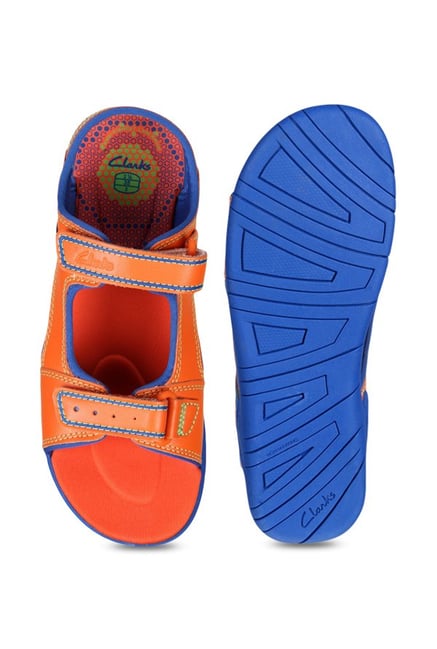 clarks kids orange
