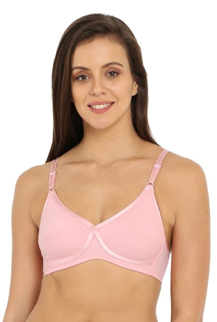 Buy CANDY PINK NON PADDED NON WIRED T-SHIRT BRA for Women Online