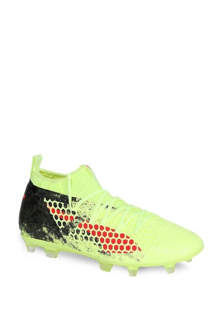 Buy Puma Future 18 2 Netfit Fg Ag Fizzy Yellow Football Shoes For