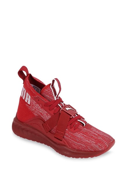 Puma Women s Ignite evoKNIT 2 Red Dahlia Running Shoes