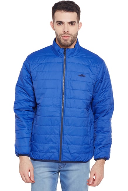 Buy Duke Blue Regular Fit Reversible Jacket for Men Online Tata CLiQ