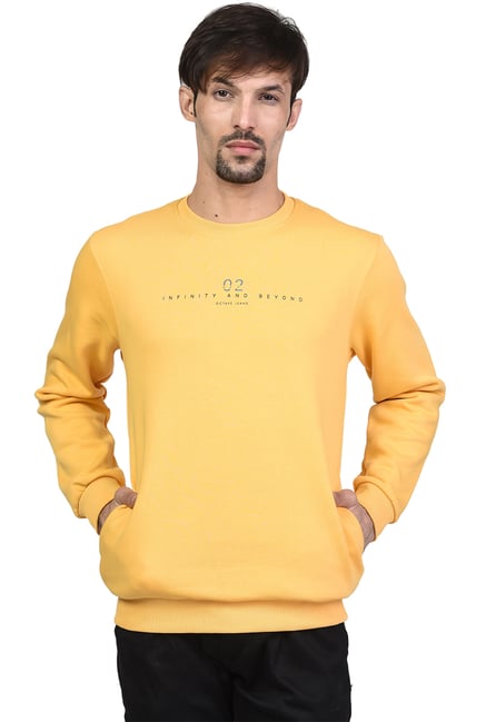 octave yellow sweatshirt