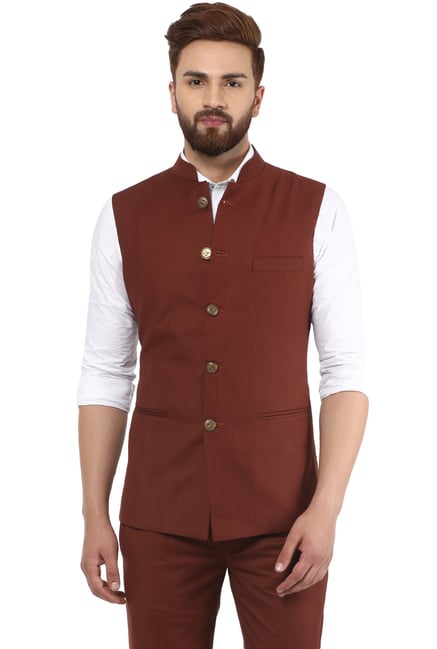 sleeveless blazer mens