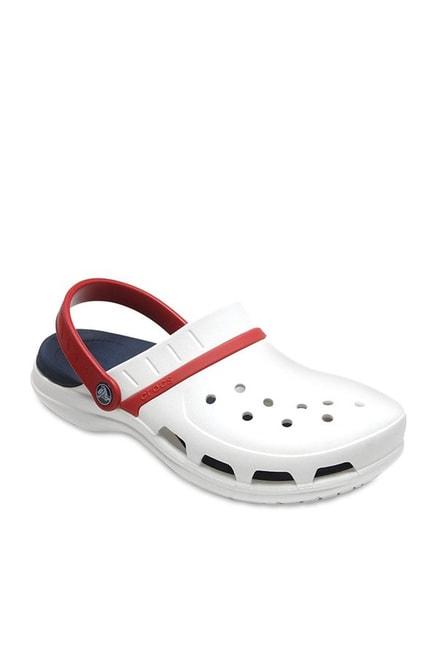 Buy Crocs Modi White \u0026 Pepper Red Back 