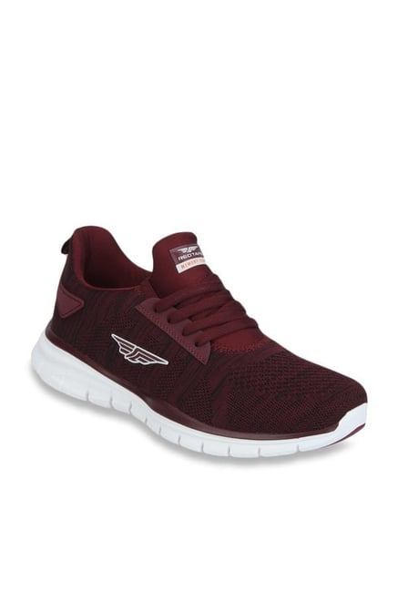 Red tape maroon running shoes Clearance