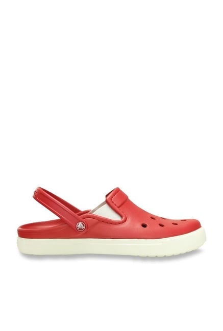 Buy Crocs CitiLane Red Back Strap Clogs for Men at Best Price Tata CLiQ