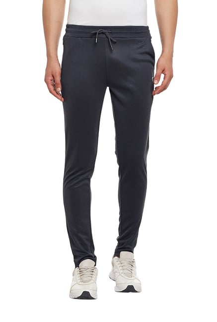 Alcis Navy Mid Rise Track Pants